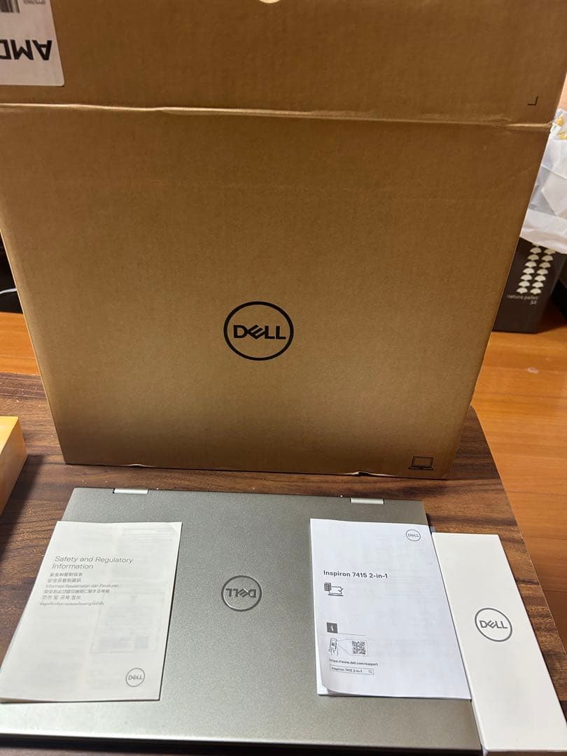 ノートパソコン　DELL AMD RYZEN7