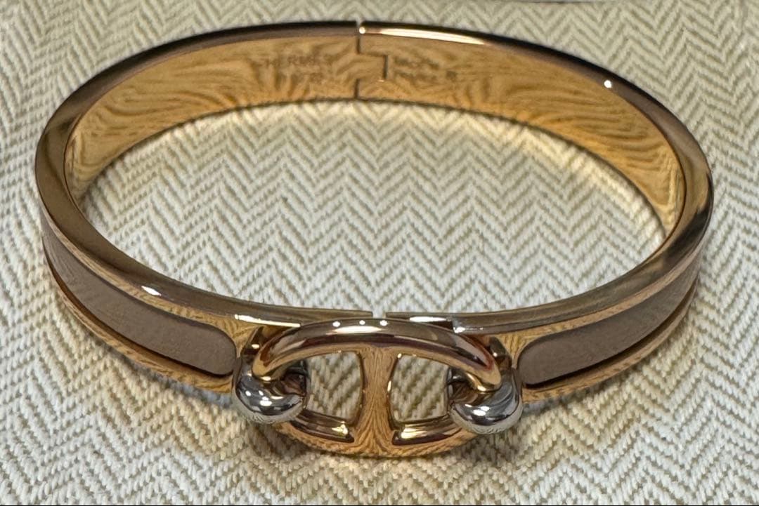 エナメルブレスレット 《ミニ・クリック/シェーヌ・ダンクル》