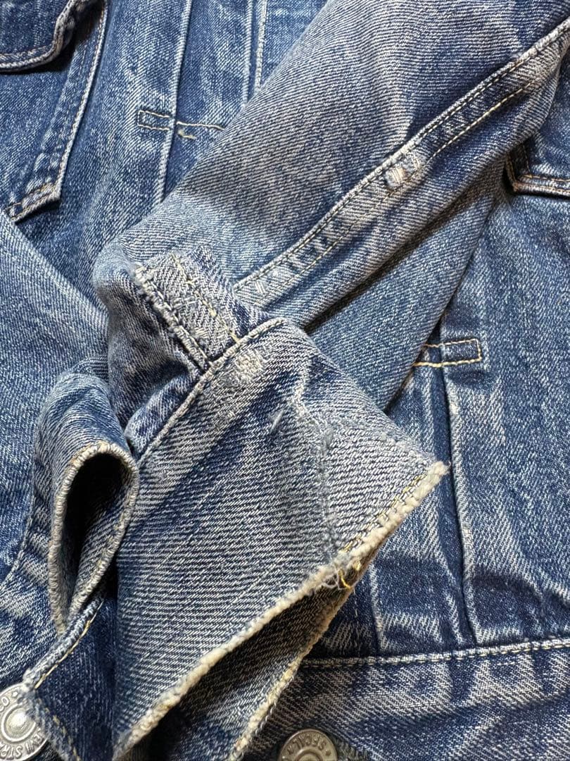 LEVIS オリジナル 507XX セカンド革パッチ　デニムジャケット
