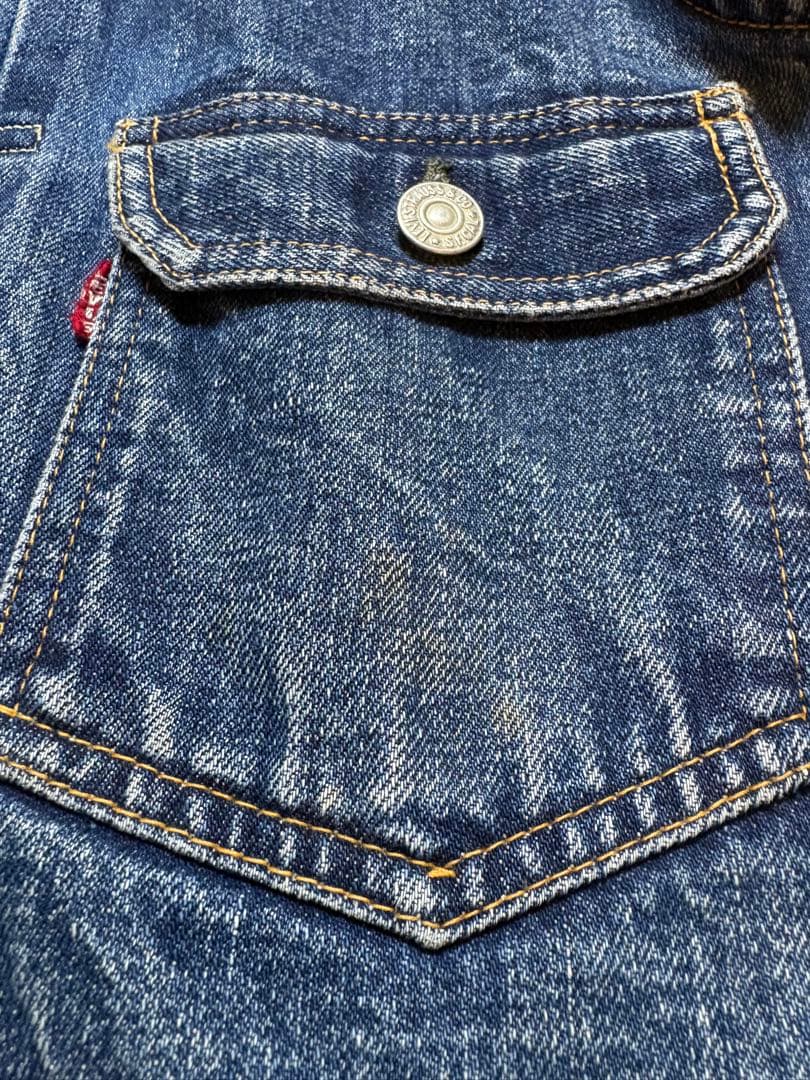 LEVIS オリジナル 507XX セカンド革パッチ　デニムジャケット