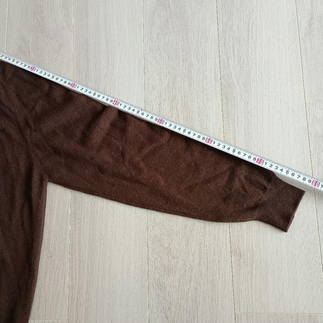 Johnstons of Elgin ブラウン カシミヤセーター