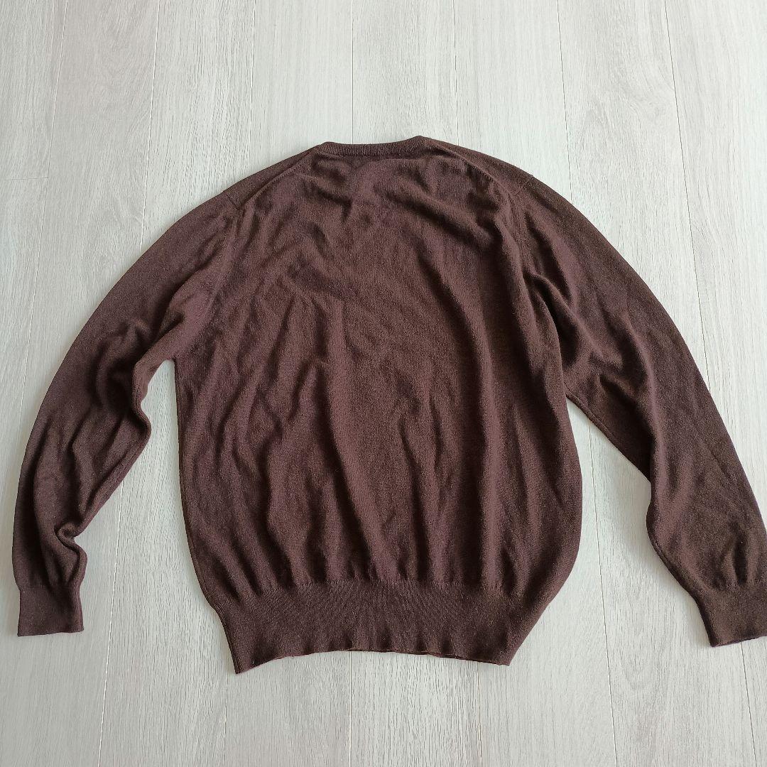 Johnstons of Elgin ブラウン カシミヤセーター