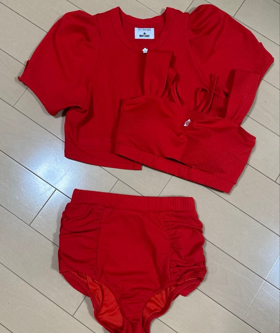 LILY BROWN×MARY QUANT 3ピース水着