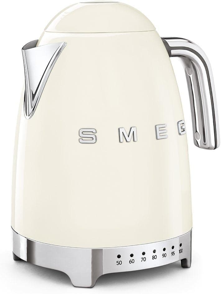 Smeg 電気ケトル 1.7リットル KFL04 CRUS CR [並行輸入]