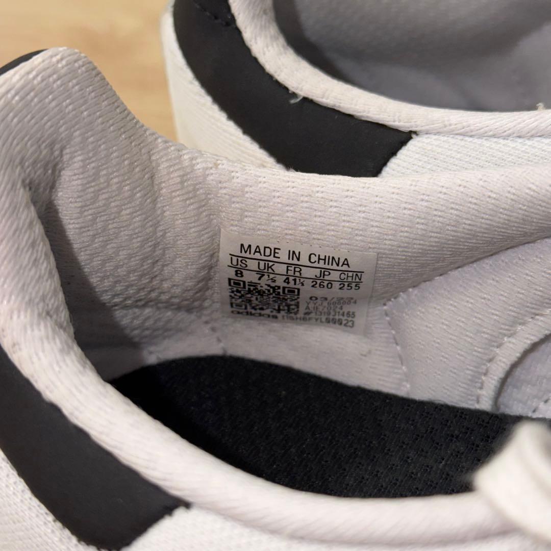 adidas velosamba white　SPDペダルセット