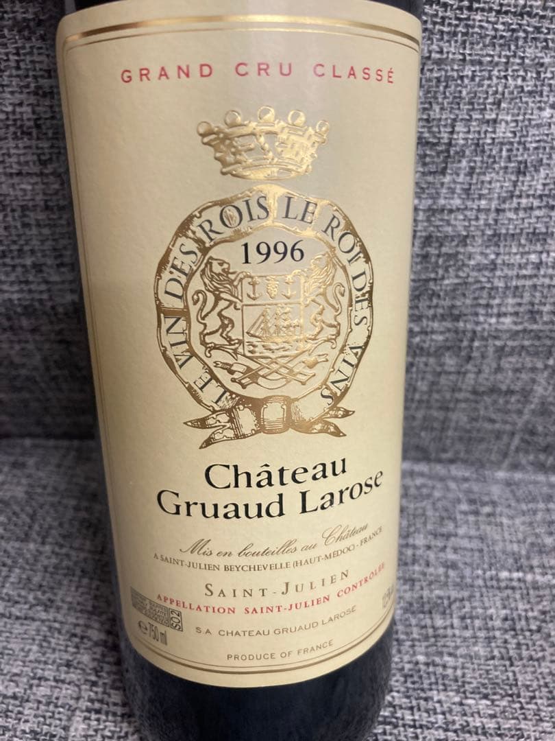 Chateau Gruaud Larose 1996 赤ワイン 750ml