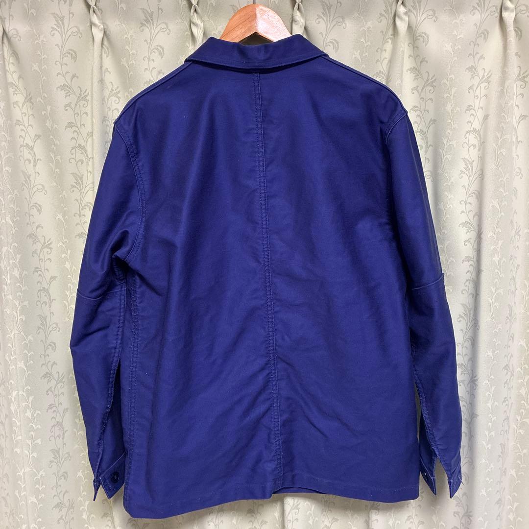 LE TRAVAILLEUR GALLICE　モールスキンカバーオール　ブルー