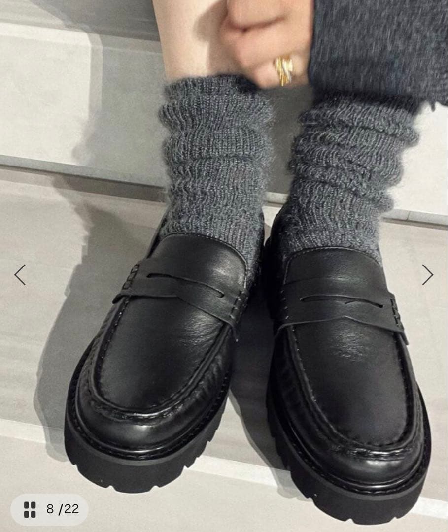 FRAMeWORK REMME/レメ ボリュームローファー　36