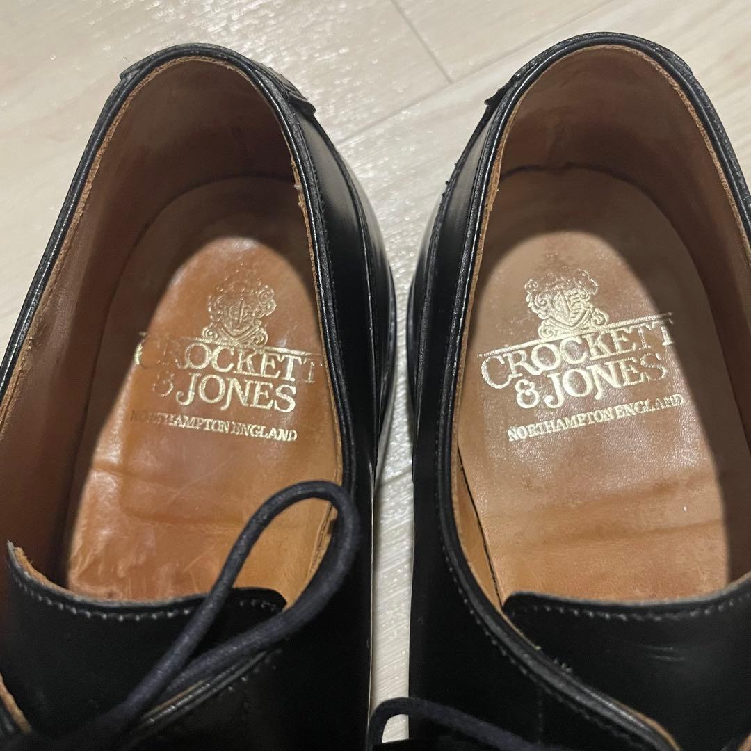 クロケット&ジョーンズ　モールトン　MORETON 6.5E 黒　ブラック　革靴