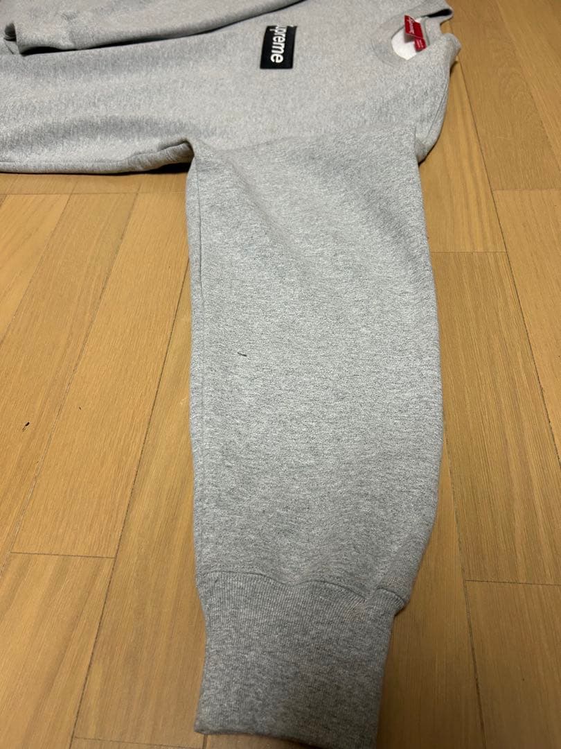 トップス Supreme Box Logo Crewneck Heather Grey L