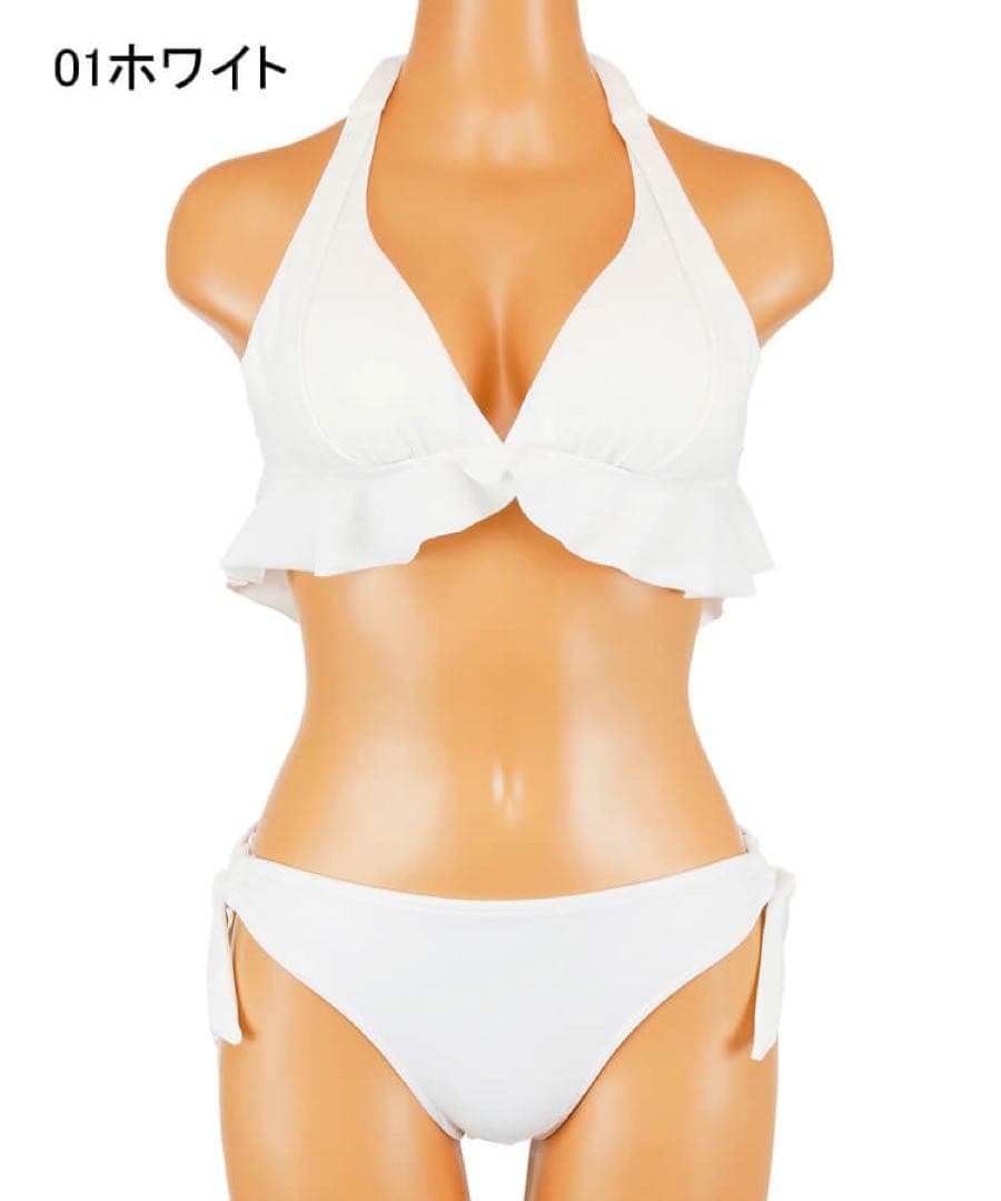 三愛水着楽園 ナチュラルアップブラ Solid ビキニ 水着 7M