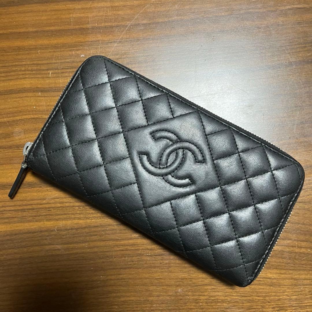 シャネル　ココマーク　長財布