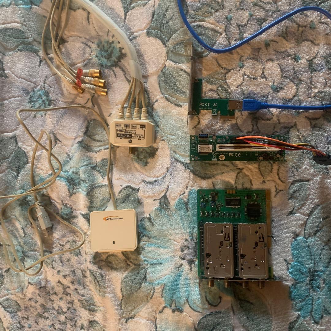 木之本桜　アースソフトPT2 +ライザーカード+ICカードリーダー＋分波器