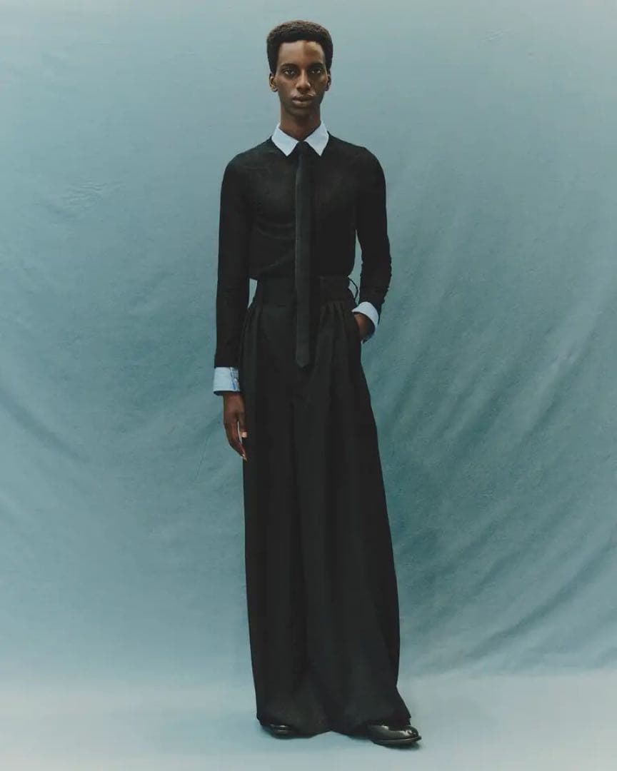 【たたたん様】EXTREME WIDE EASY PANTS（BLACK）