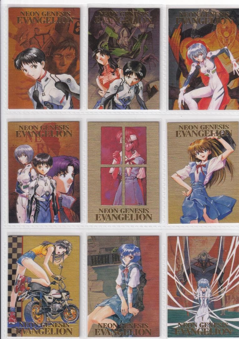 新世紀エヴァンゲリオン　カードダスマスターズ　 ２集　弐集　 フルコンプ　版混合