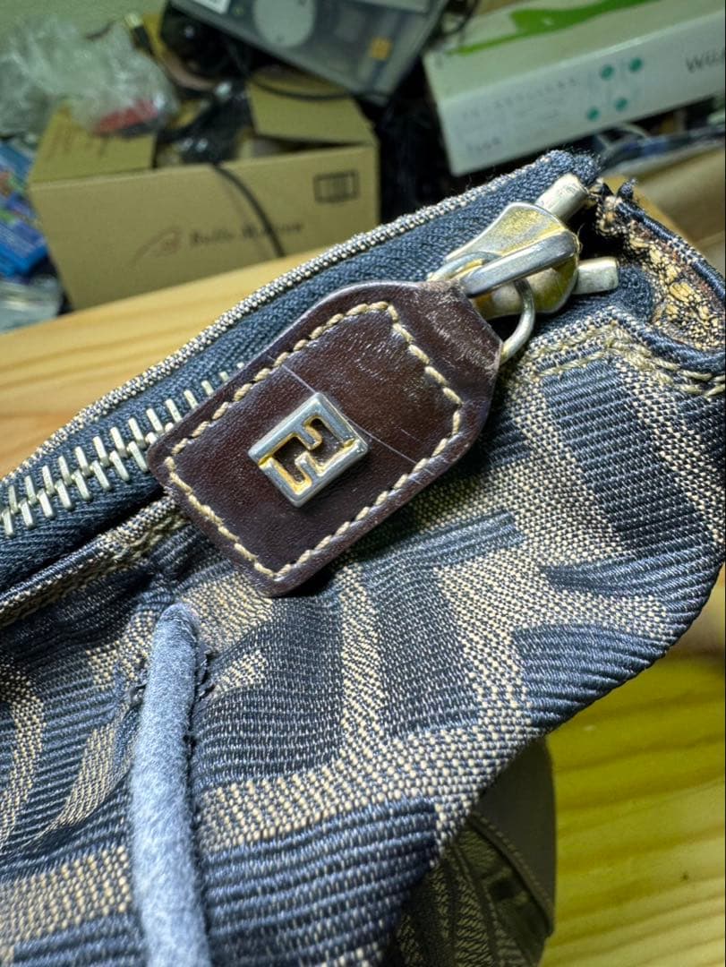 g1821 Fendi （フェンディ）ズッカ柄 バニティバッグ