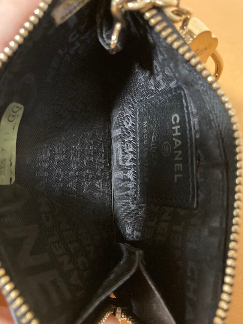 CHANEL シャネル　銀座限定　カメリア　キーリング付　カード&ケース