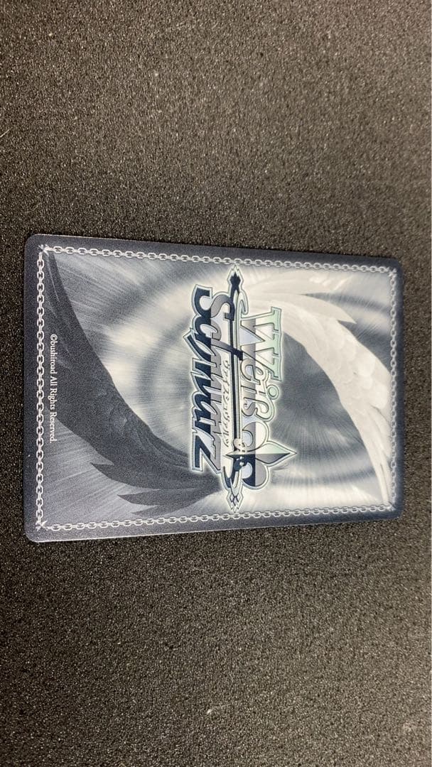 605　 朝倉可憐 サインカード 箔押し　ヴァイスシュヴァルツ ヘブバン