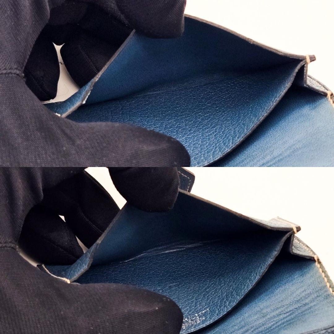 argon57 カードケース 名刺入れ ブルー HERMES