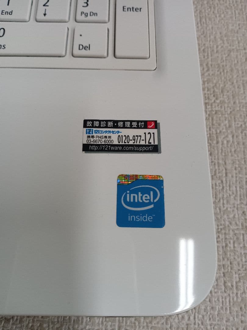 ∉ NEC LaVie PC-NS150AAW ストレージ無 16GB