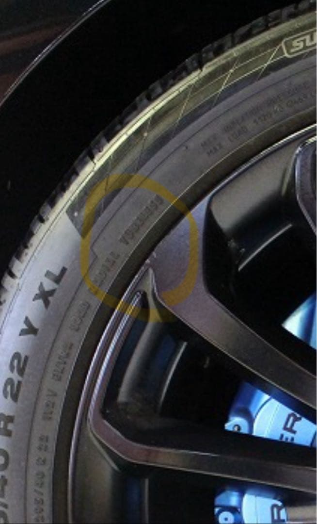 【pinna33】レンジローバー純正22インチホイール+タイヤ4本 セット