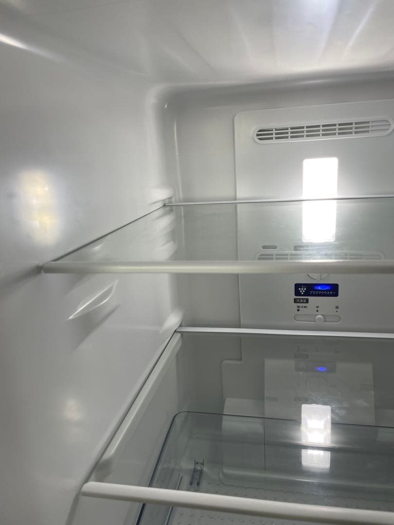 SHARP 冷蔵庫 ブラック　プラズマクラスター 幅49.5cm /152L