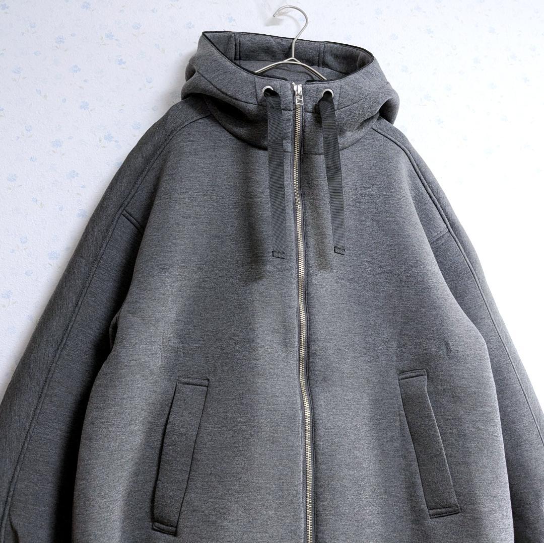 良品 25AW SHIPS ダンボール ダブルジップ フーディー パーカー