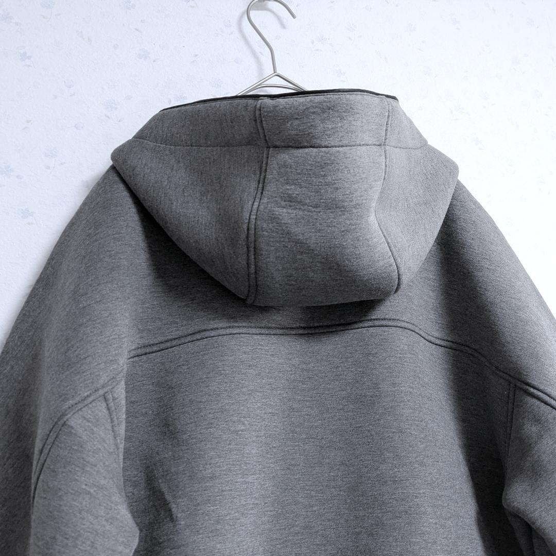 良品 25AW SHIPS ダンボール ダブルジップ フーディー パーカー