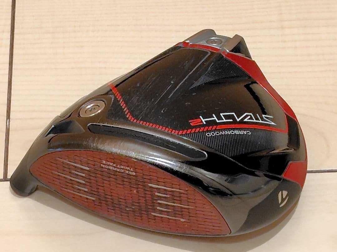 テーラーメイド ステルス2 ドライバー 9.0度ヘッド ヘッドカバー付き