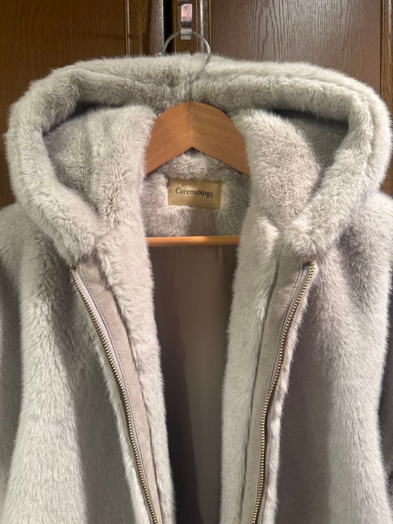 ⭐️本日掲載最終‼️⭐️タグあり美品⭐︎Curensologyミンクライクファーベスト