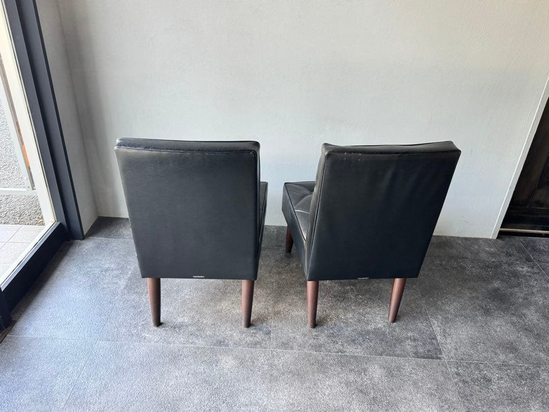 karimoku カリモク60 2脚　カフェチェア　1シーターチェア