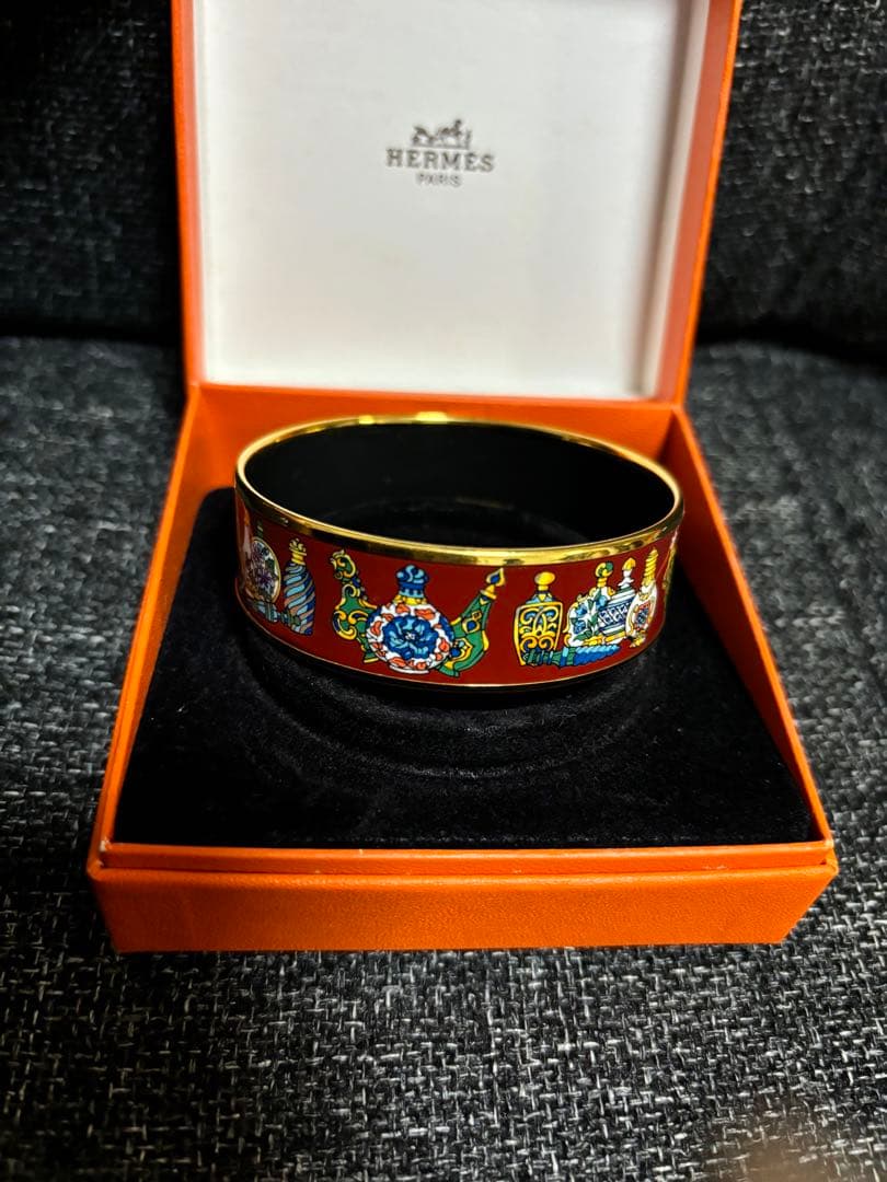 HERMES エマイユGM ゴールド　箱付き