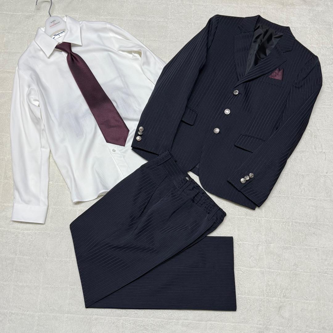 卒服　SAMURAI BLUE 卒業入学式　フォーマルセット140 【匿名配送】