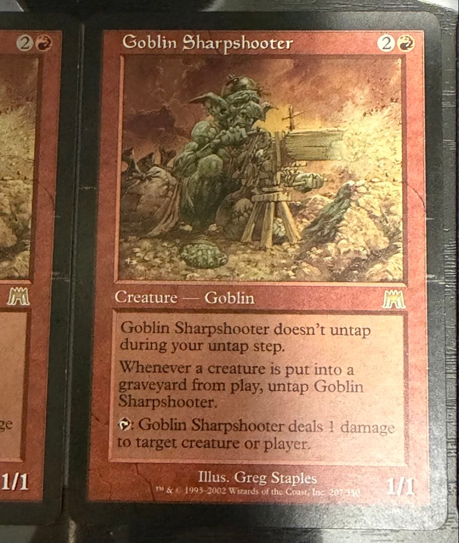 ゴブリンの名手/ Goblin Sharpshooter ONS 英4枚