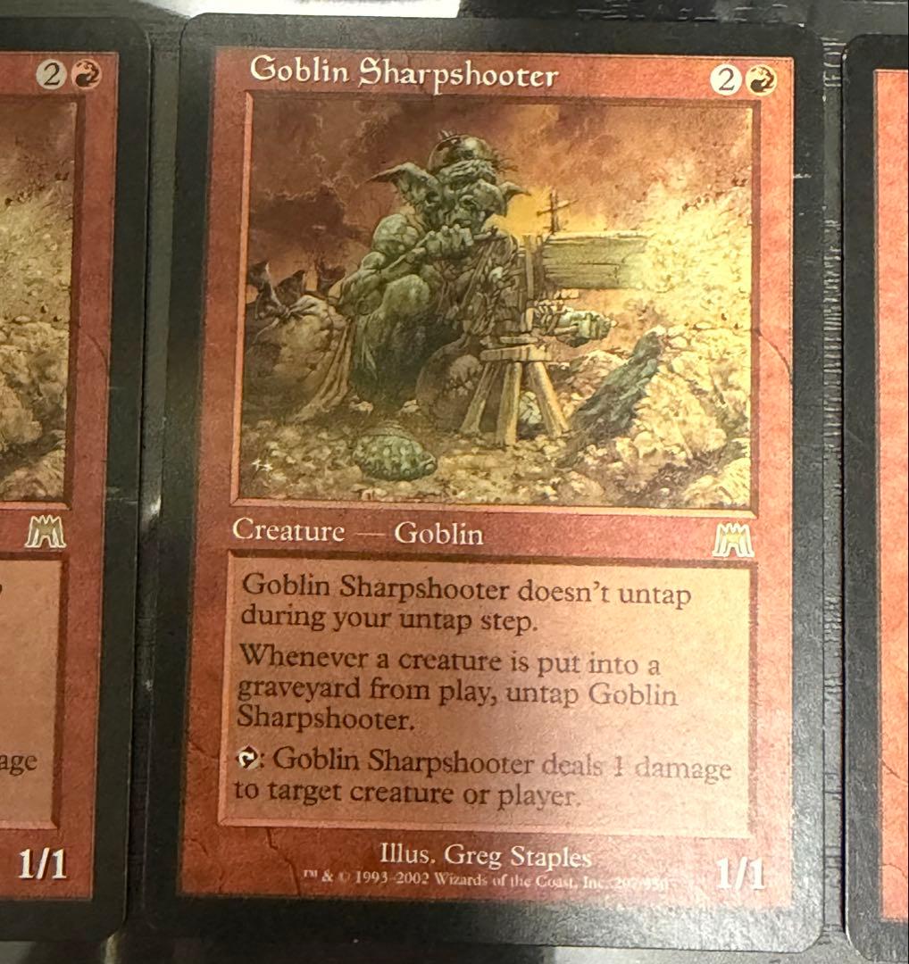 ゴブリンの名手/ Goblin Sharpshooter ONS 英4枚