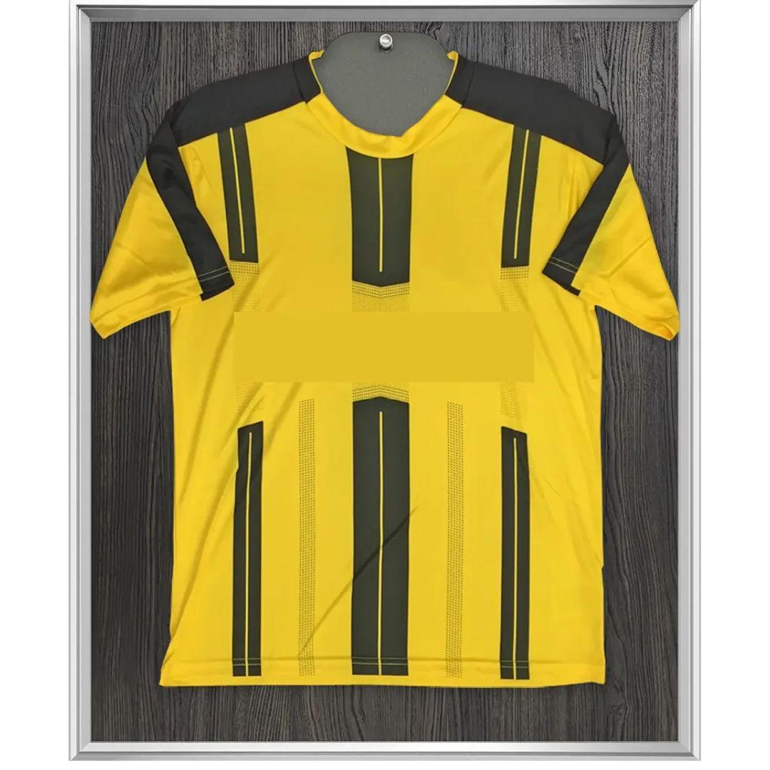 ユニフォーム額 GT05スリム (シルバー×背景:黒木目)