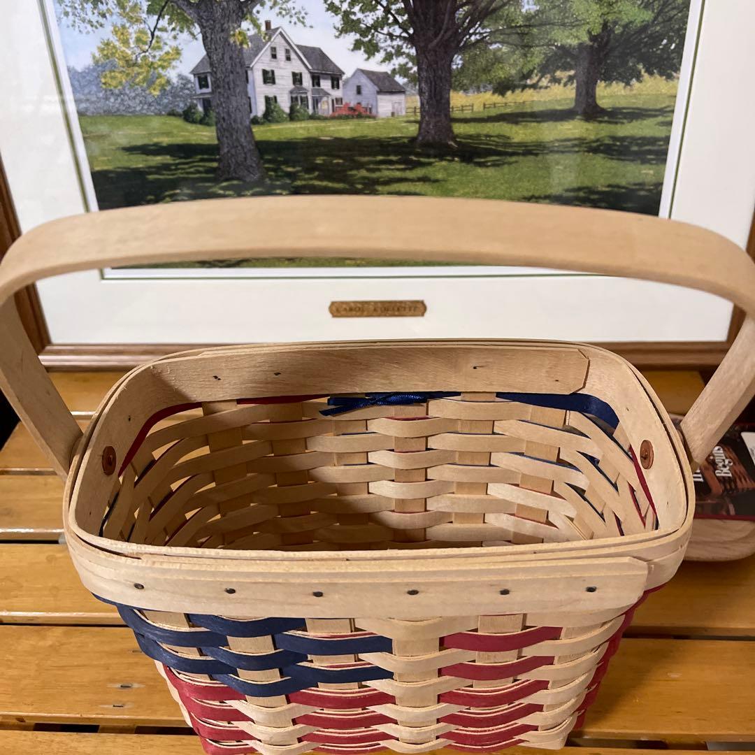 ロンガバーガーバスケット　longabergerバスケット　小物入れ