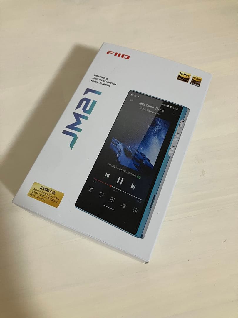 【中古品】 FIIO JM21 FIO-JM21-L シリアルナンバー付Blue
