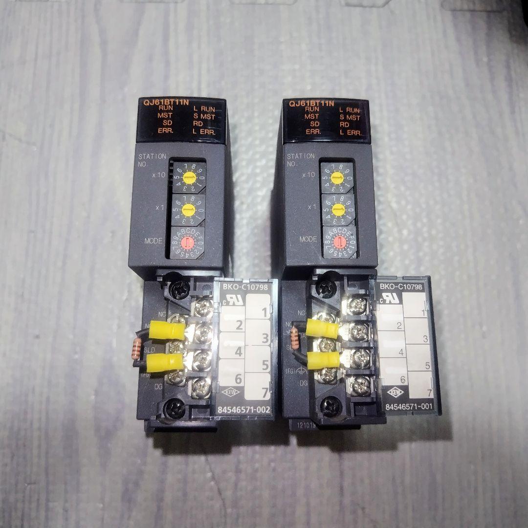 MITSUBISHI 三菱電機 シーケンサ QJ61BT11N 2台セット