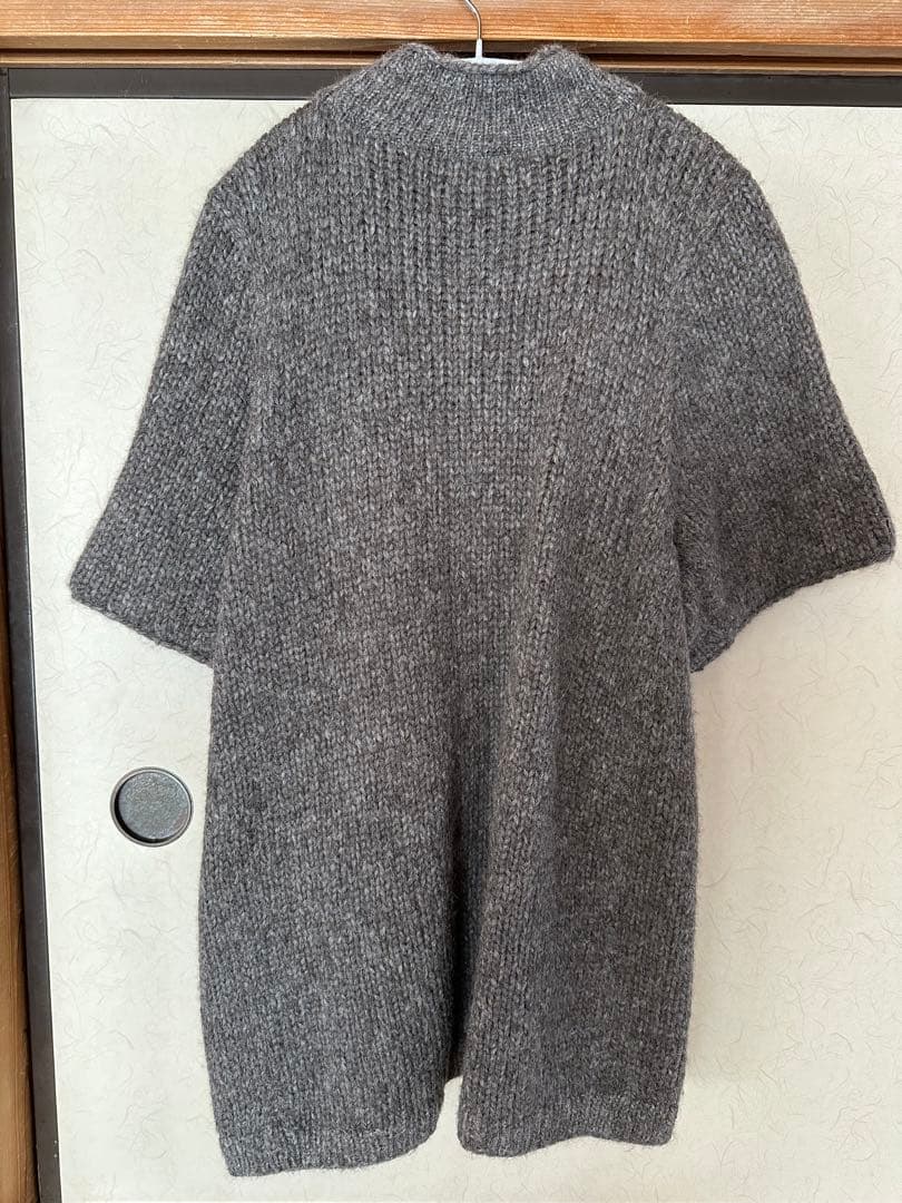 ACRONYM（アクロニウム） ジップアップ半袖ニットベスト