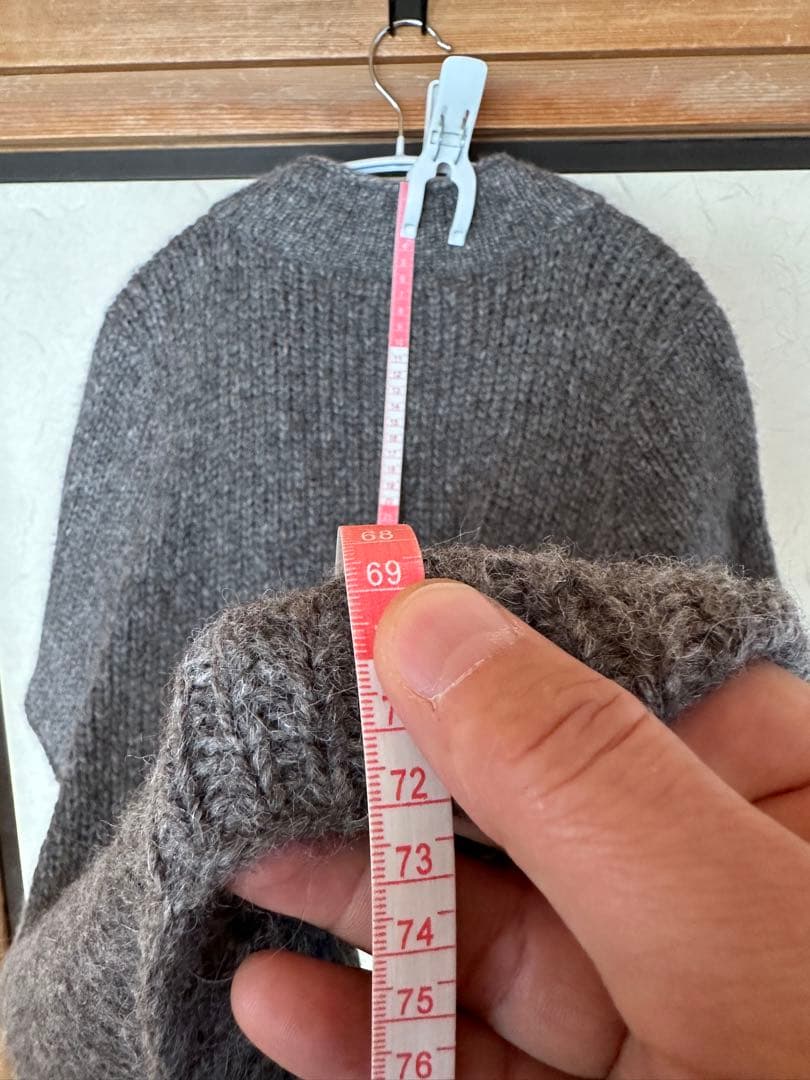 ACRONYM（アクロニウム） ジップアップ半袖ニットベスト