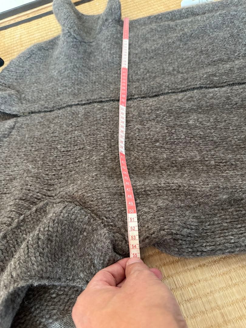 ACRONYM（アクロニウム） ジップアップ半袖ニットベスト