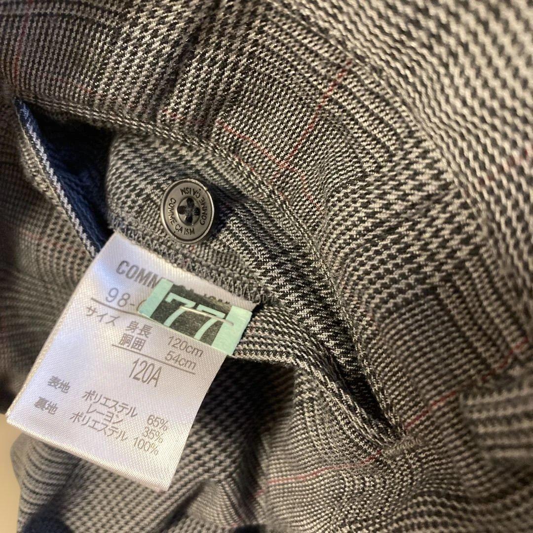 【美品】COMME CA ISM コムサイズム スーツ 120 4点 卒園入学