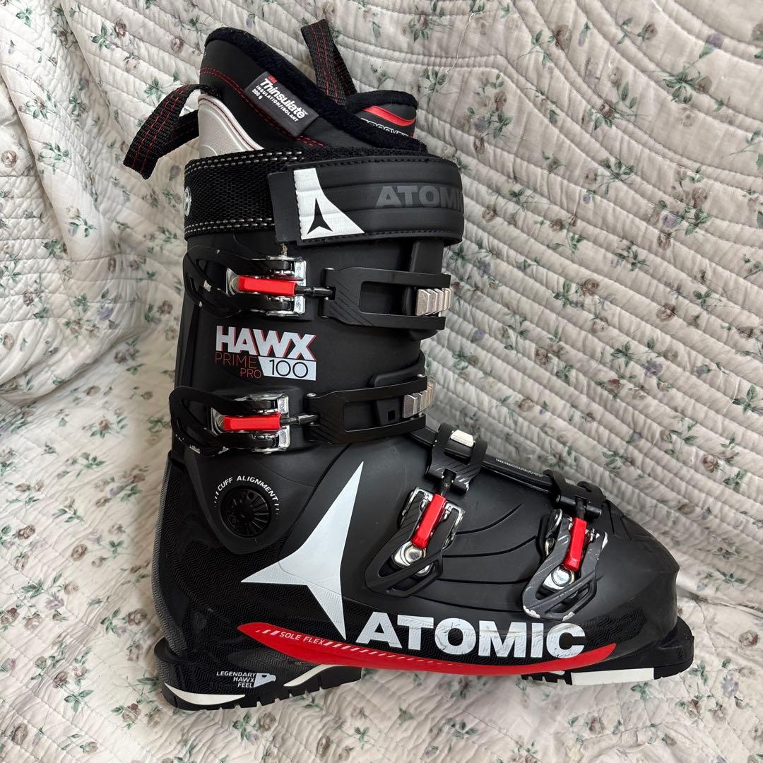 【新品購入で使用数回】ATOMIC HAWX PRIME 100 スキーブーツ