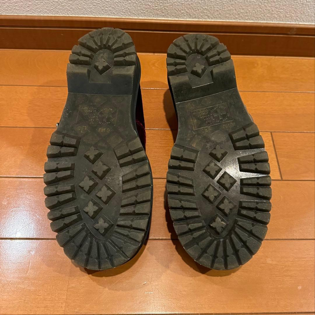 ドクターマーチン　マーク ジェイコブス　メリージェーン バーガンディ