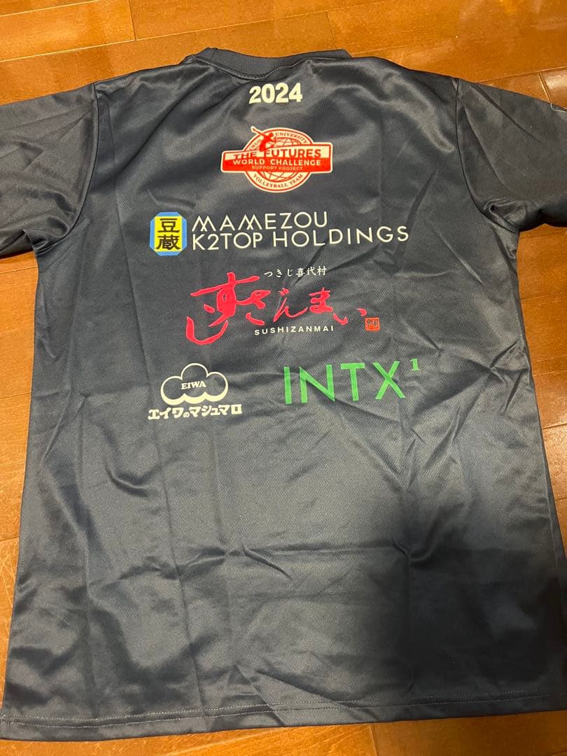 中央大学バレーボールチーム シャツ XOサイズ 2024年