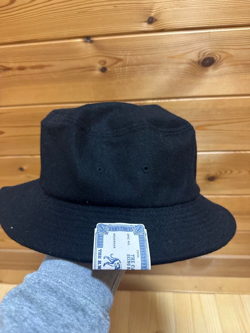 THE H.W.DOG&CO. バケットハット　黒