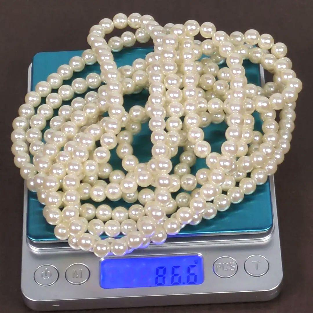 【テリ最強】本真珠 淡水パール パールネックレス pearl necklace