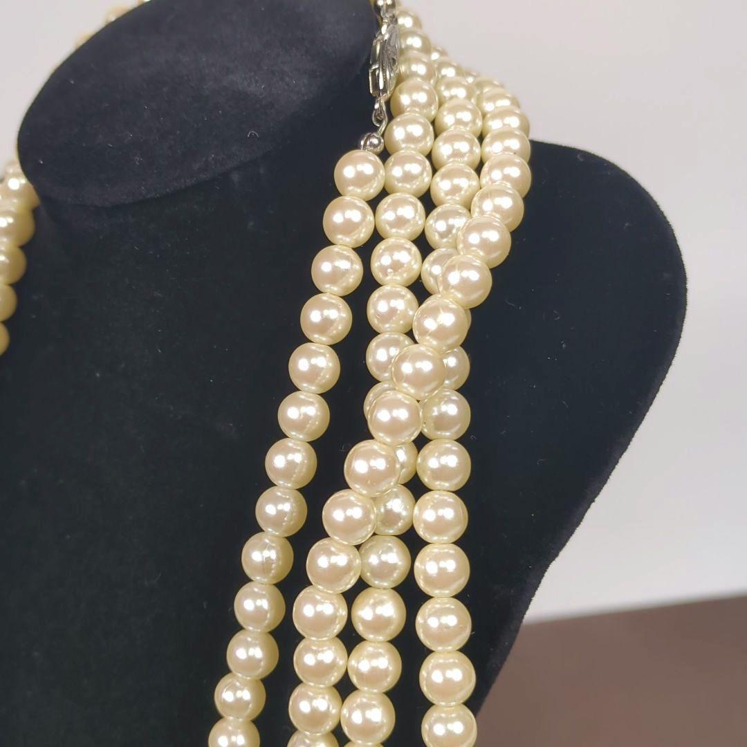 【テリ最強】本真珠 淡水パール パールネックレス pearl necklace