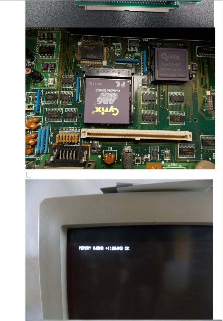 PC9801DA2 フルセット　動作確認済み